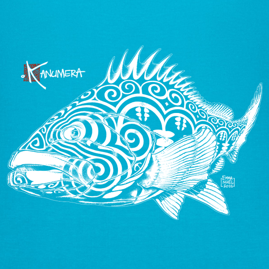 T-shirt Bio Femme Le Mérou tatoo