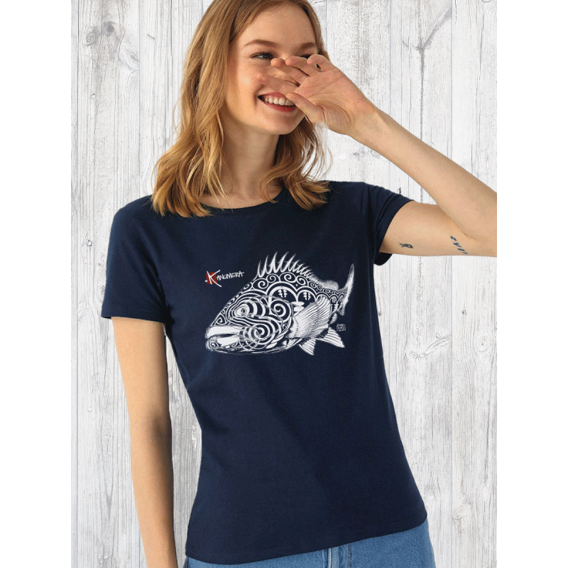 Grouper Ladies Organic T-shirt