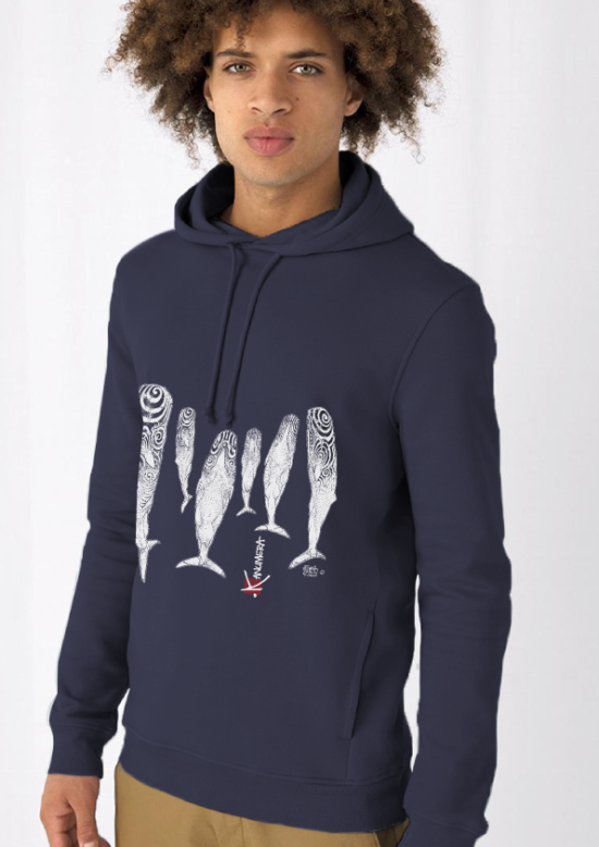 Sperm Whales Organic Sweat-shirt