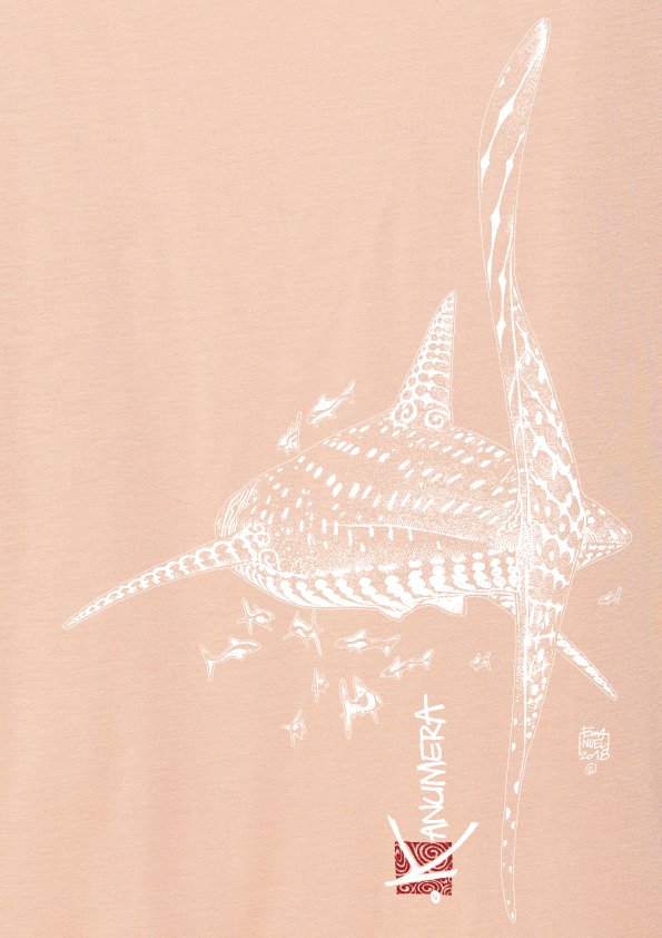 Débardeur Fluide Fendu Le Requin Baleine