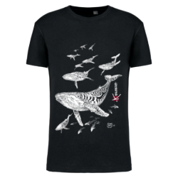 Whales Men's organic T-shirt