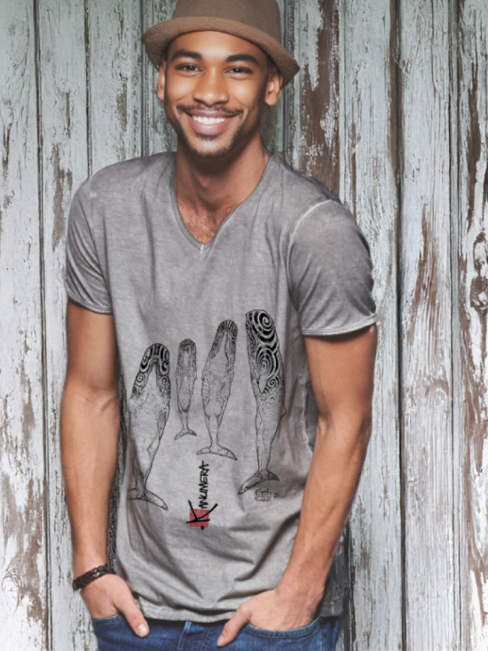 Sperm Whales Vintage T-shirt