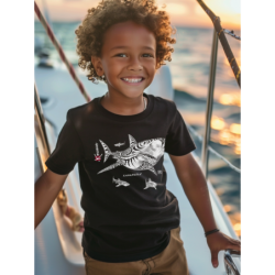 Shark Attack Kids T-shirt