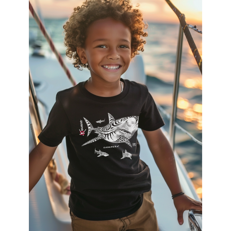 Shark Attack Kids T-shirt