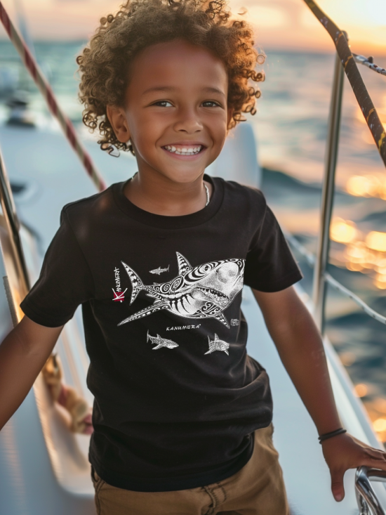 Shark Attack Kids T-shirt