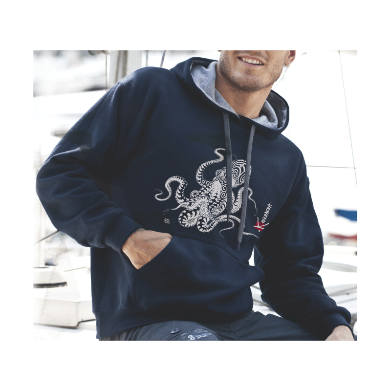 Octopus Hooded Sweat-shirt