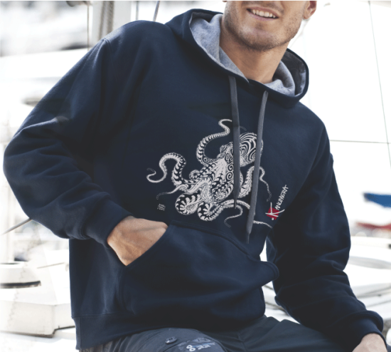 Sweat Capuche La Pieuvre Tatoo