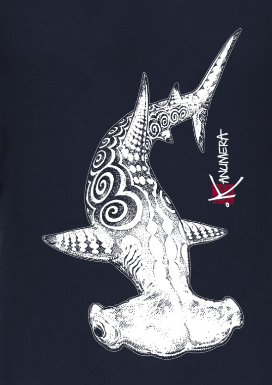 T-shirt Bio Col V Le Requin Marteau
