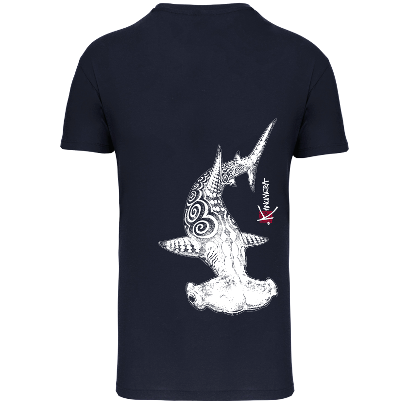 T-shirt Bio Col V Le Requin Marteau