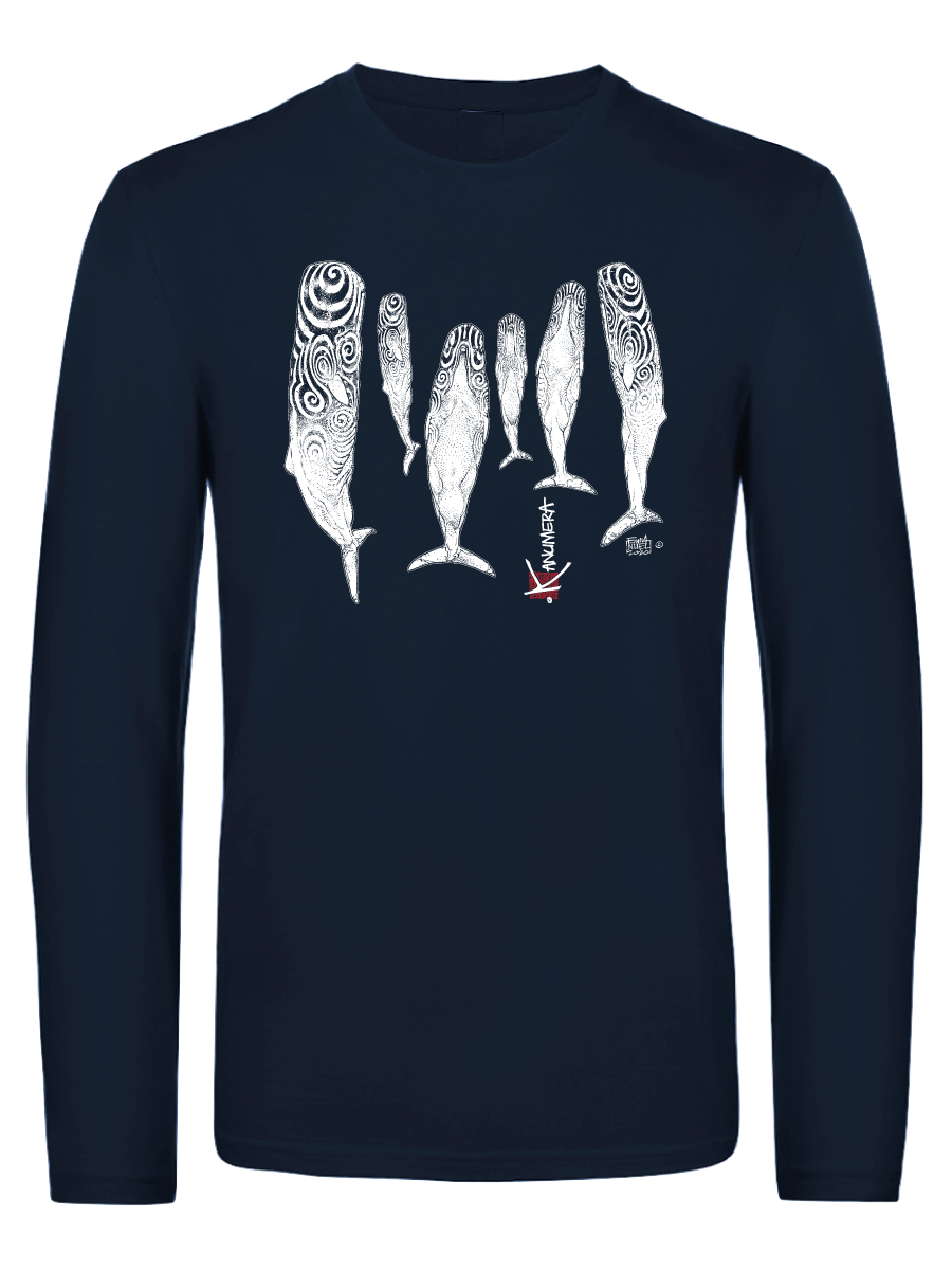 T-shirt manches longues le sommeil des Cachalots