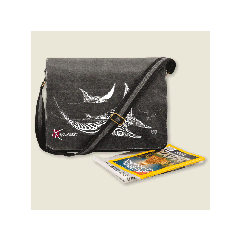 Manta Rays Vintage Canvas Despatch Bag