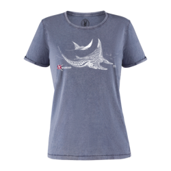 Rays demim effect Ladies T-shirt