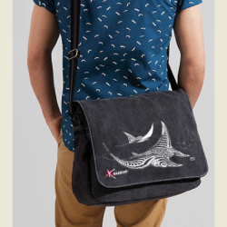 Manta Rays Vintage Canvas Despatch Bag