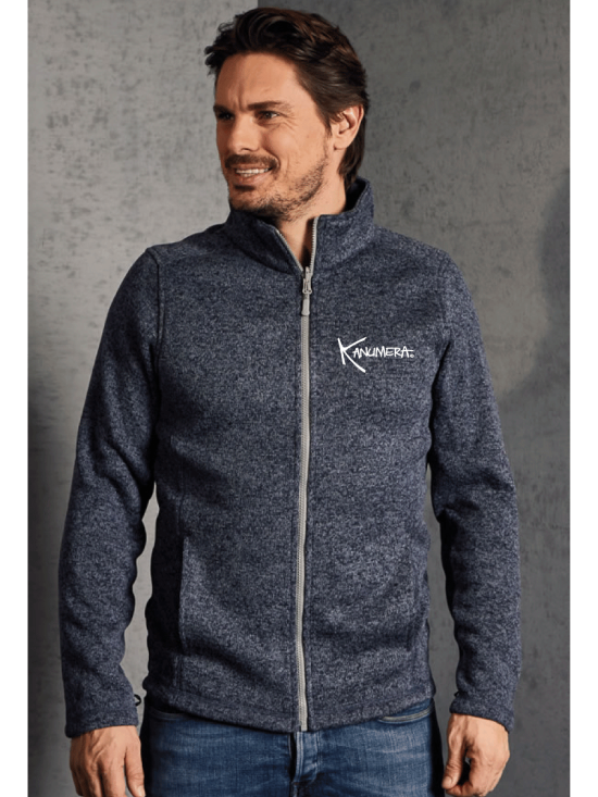 Veste en Polaire tricoté Le Requin Baleine