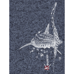 Whale Shark  full zip Fleece jacket