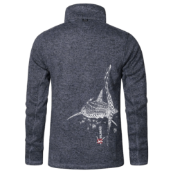 Whale Shark  full zip Fleece jacket