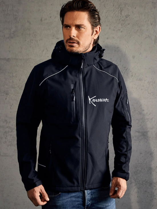 Veste Softshell Capuche Homme La Raie Tatoo