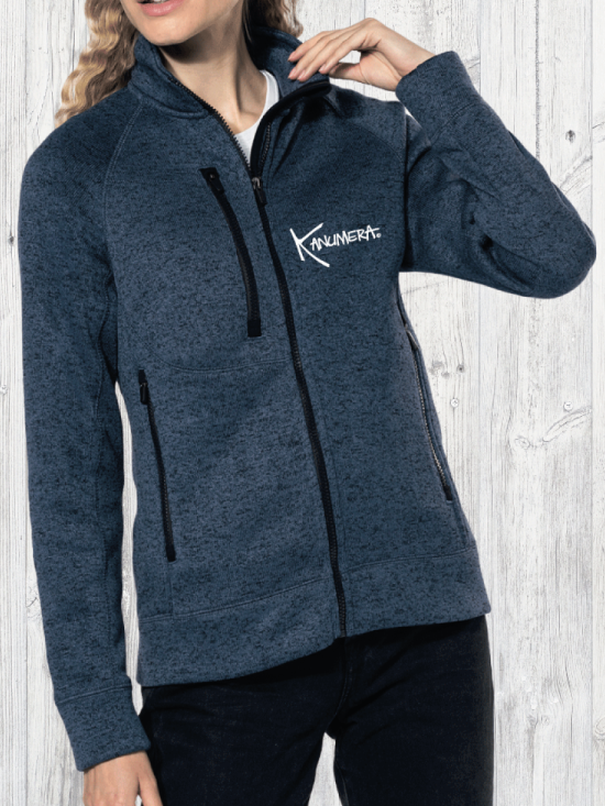 Turtles Ladies’ full zip heather jacket