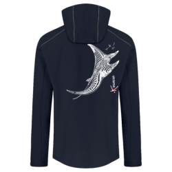 Veste Softshell Capuche Homme La Raie Tatoo