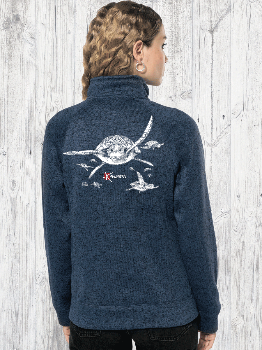 Turtles Ladies’ full zip heather jacket