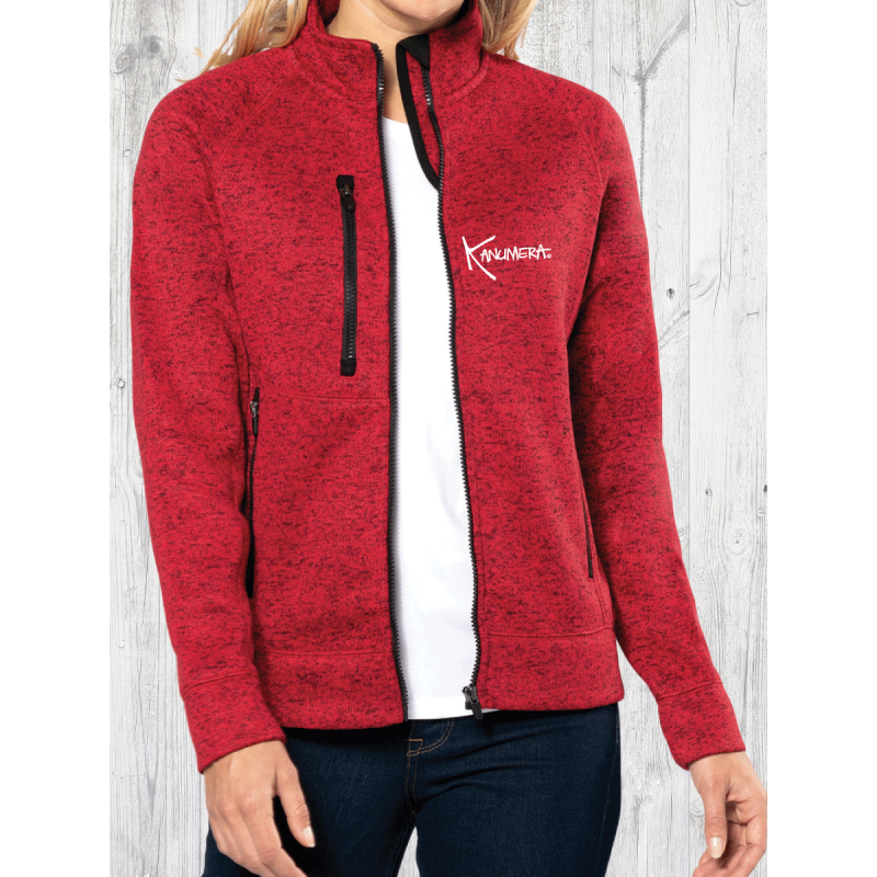 Turtles Ladies’ full zip heather jacket