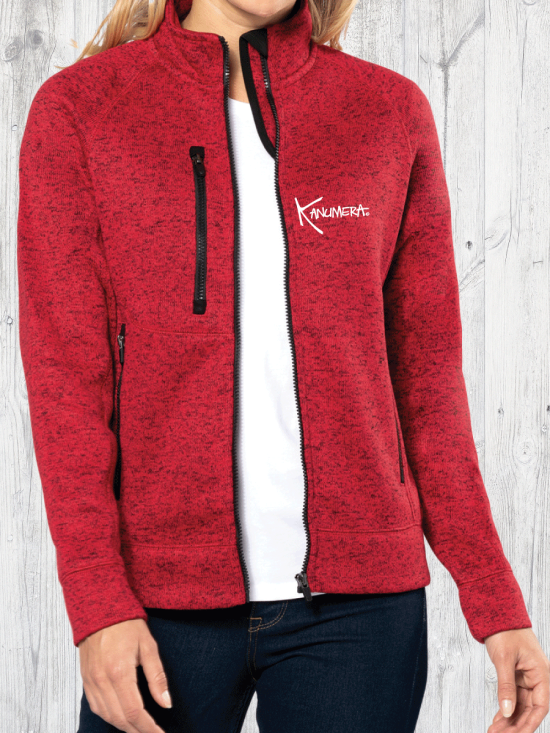 Turtles Ladies’ full zip heather jacket