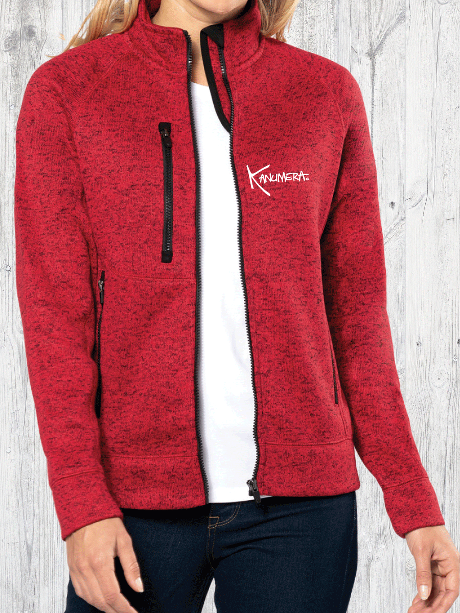 Veste Femme en Polaire tricoté Les Tortues