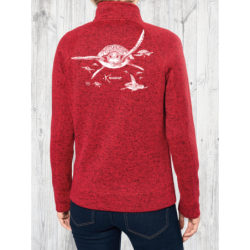 Turtles Ladies’ full zip heather jacket