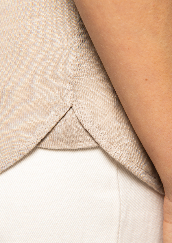 Shellfish Ladie's linen polo shirt