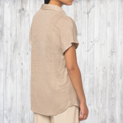 Polo en Lin Femme Le Coquillage