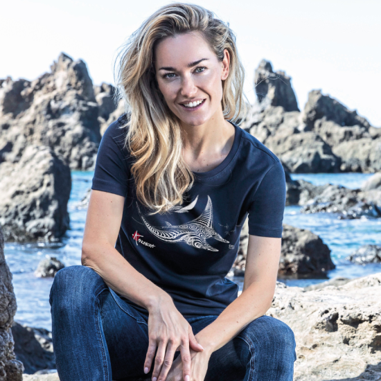 T-shirt bio Femme Les Raies
