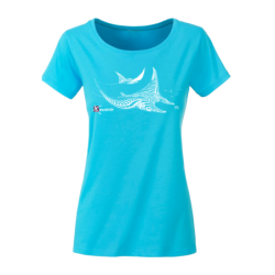 T-shirt bio Femme Les Raies