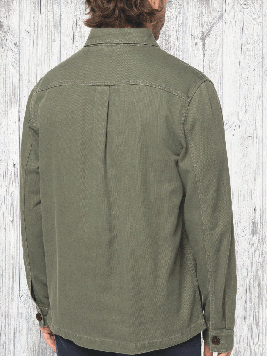 Shell Men's faded vintage jacket