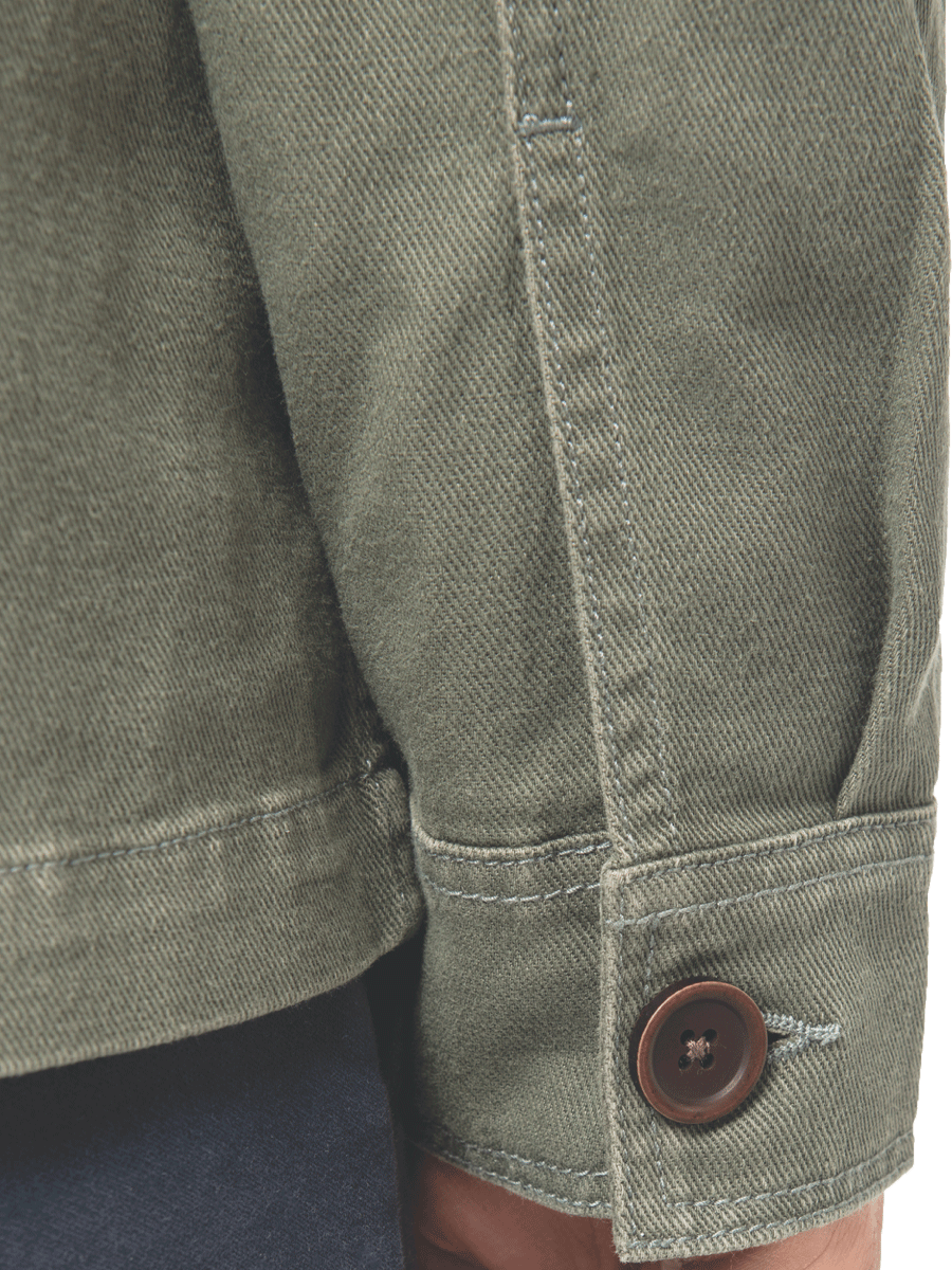 Shell Men's faded vintage jacket