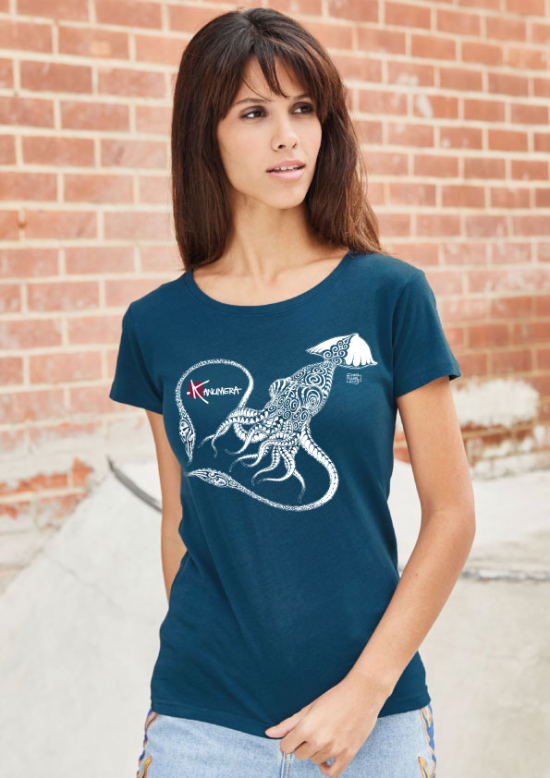 T-shirt Bio Femme Le Calamar