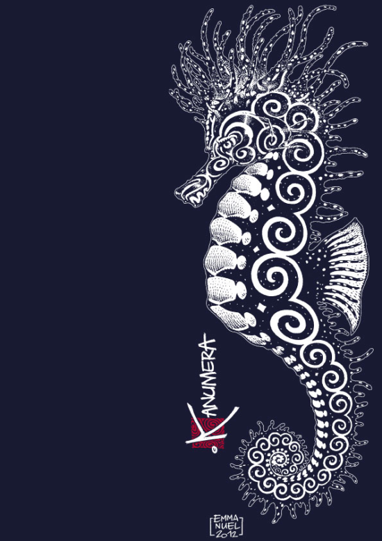 Seahorse Ladies' oversized sweatshirt
