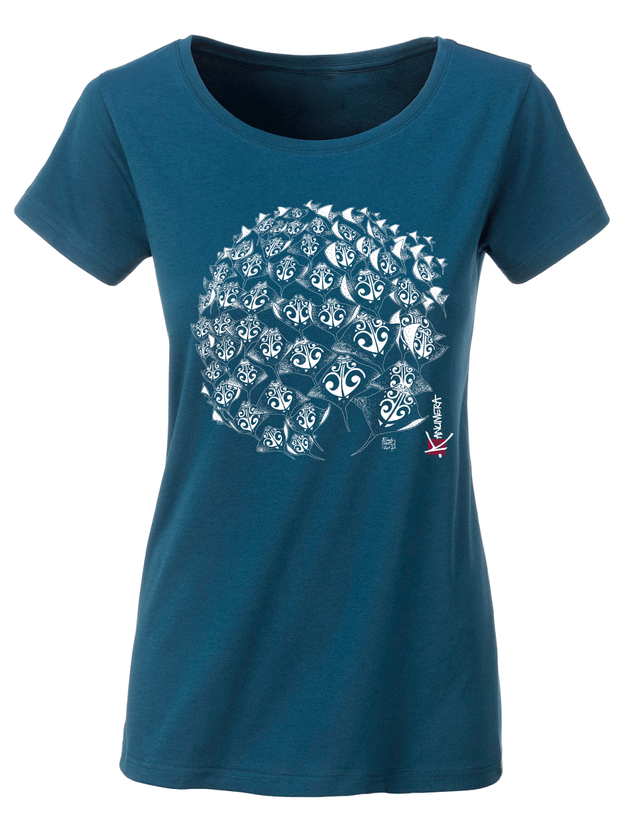 Round Rays Ladies T-shirt