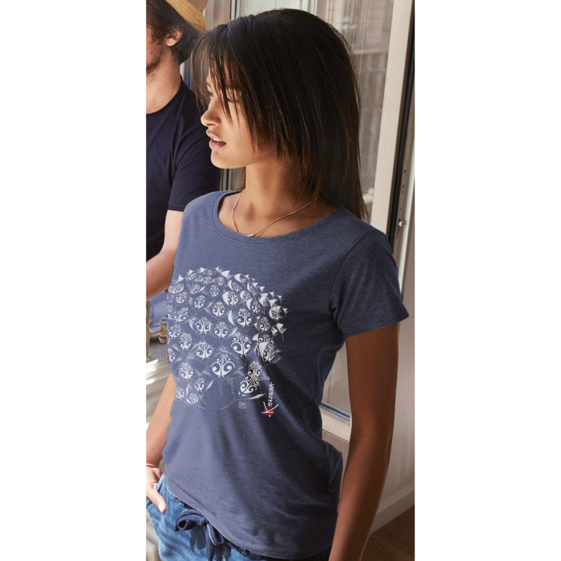 Round Rays Ladies T-shirt