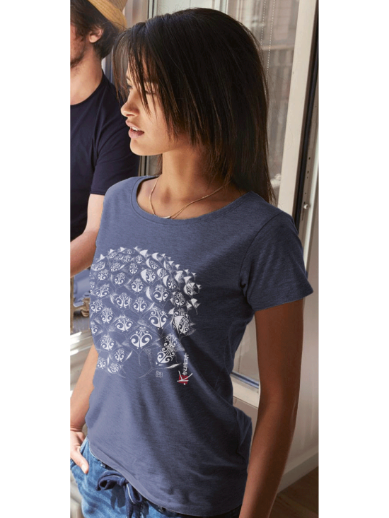 Round Rays Ladies T-shirt