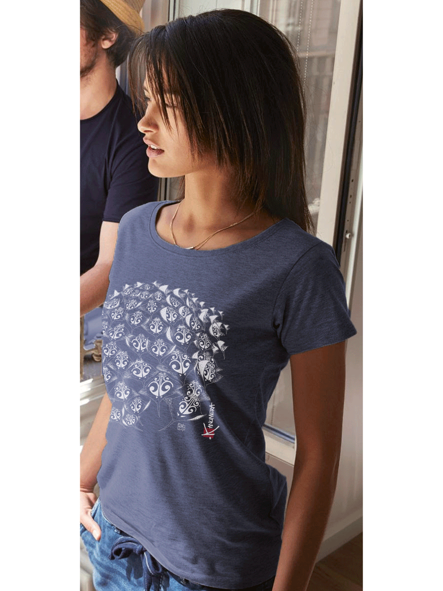 Round Rays Ladies T-shirt