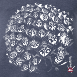 Round Rays Ladies T-shirt