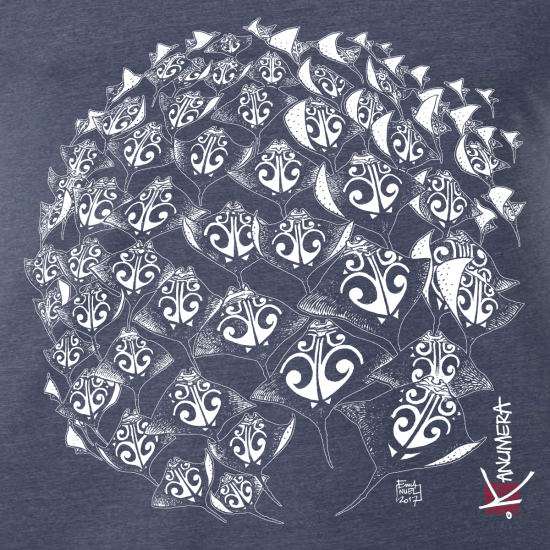 Round Rays Ladies T-shirt