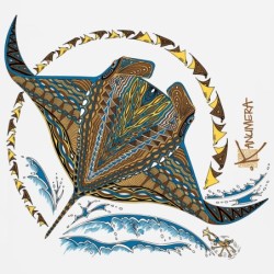 Manta rays Adult T-shirt