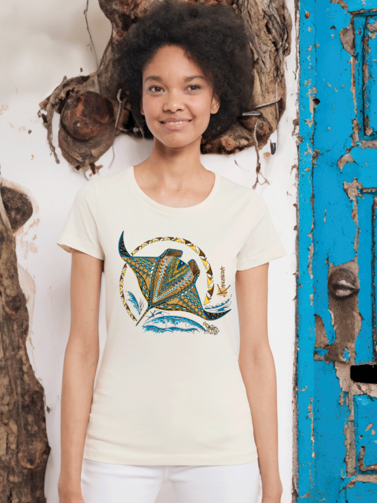 T-shirt Bio Origine Femme Les Raies