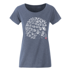 Round Rays Ladies T-shirt