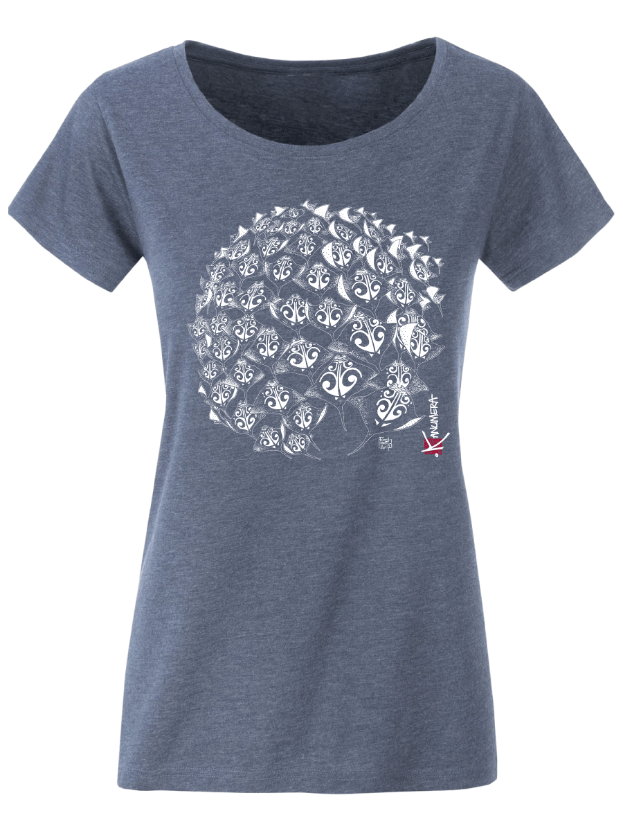 Round Rays Ladies T-shirt