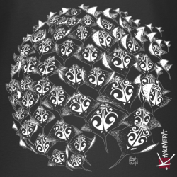 Round Rays Ladies T-shirt