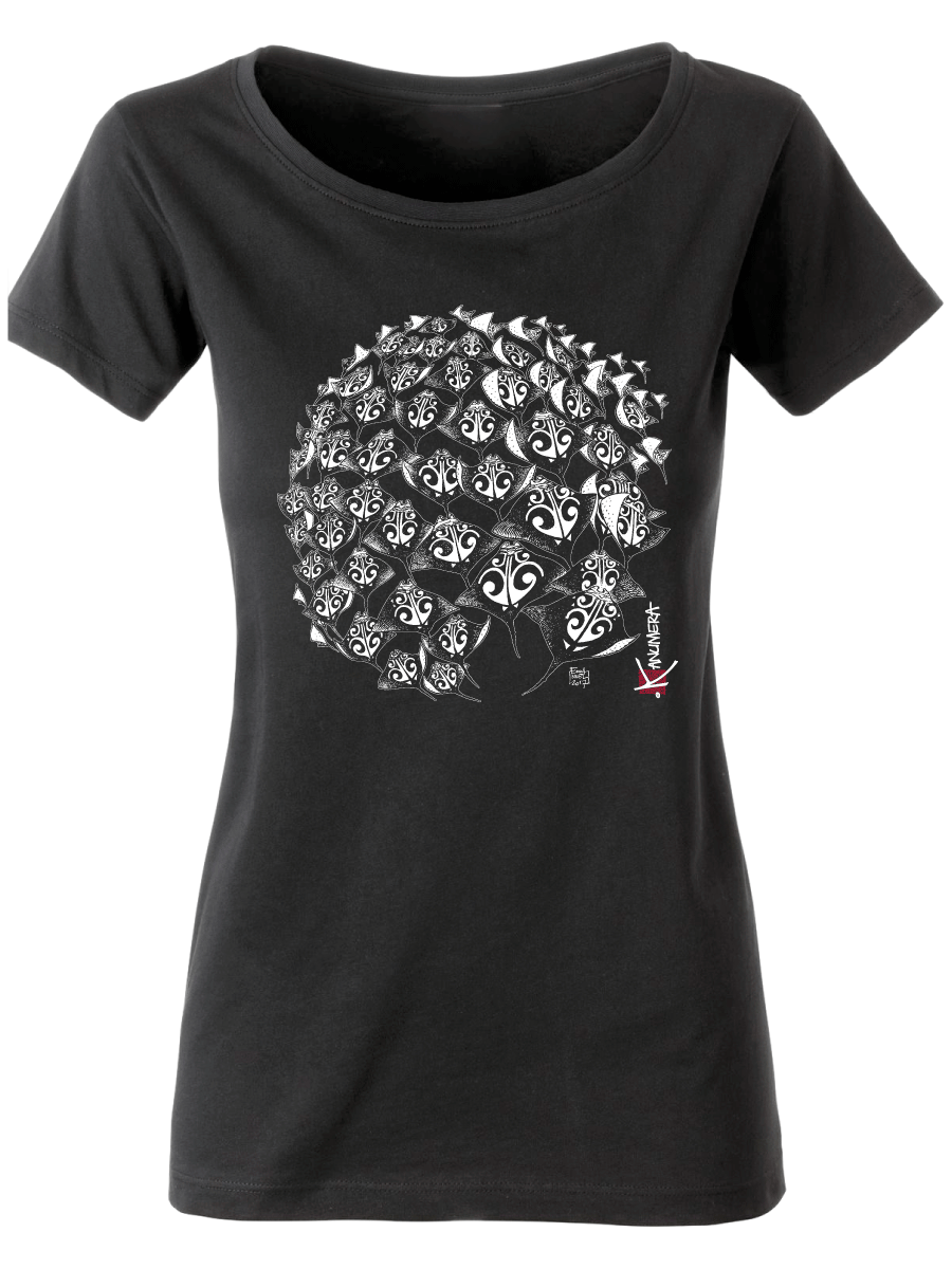 Round Rays Ladies T-shirt