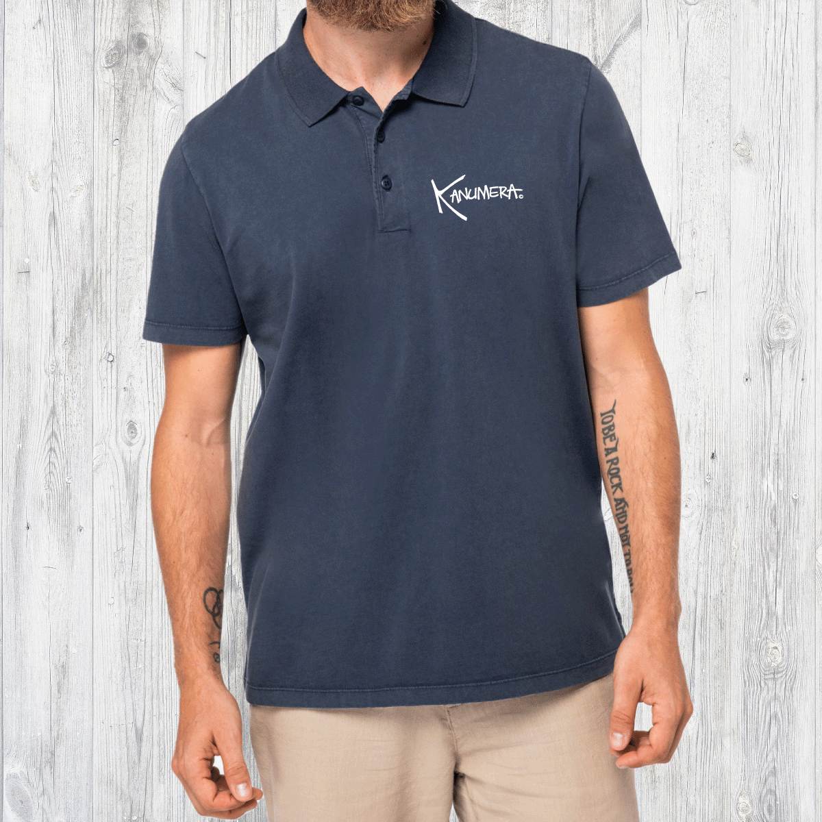 Thresher sharks washed polo shirt