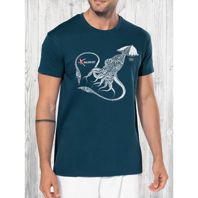 T-shirt Bio Le Calamar Tatoo